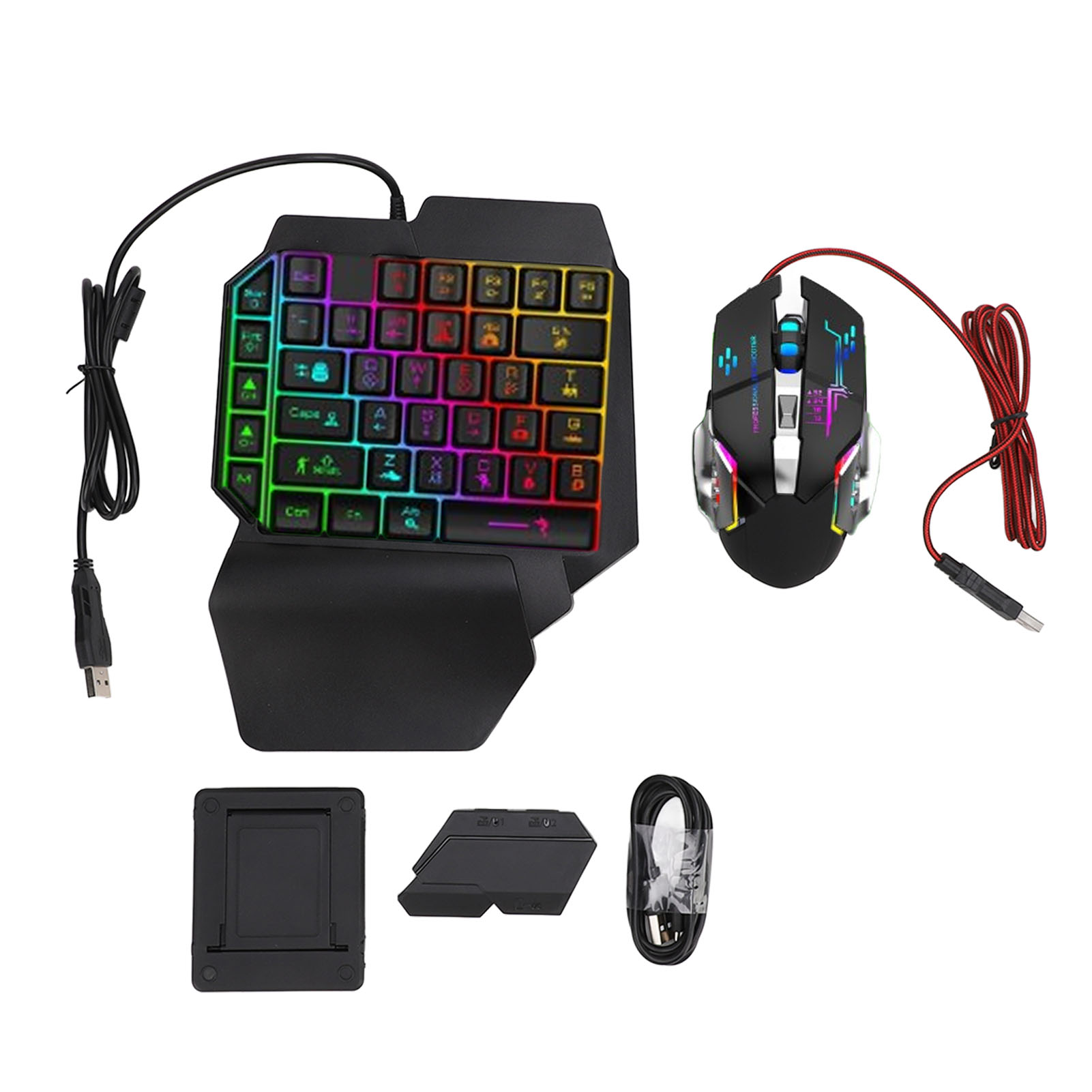 Gaming Accessories Holder - 키보드 마우스 변환기 세트 반응형 한