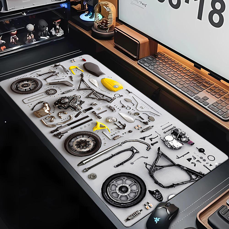 Gaming Accessories For Laptop - 분해도면 고무 마우스 패드 마우스 패드