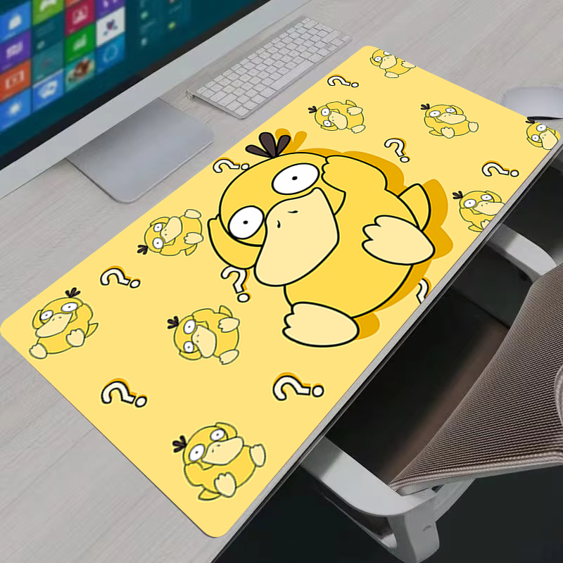 Gaming Accessories For Laptop - 마우스 패드 애니메이션 P-Pokemon Psyduck XXL