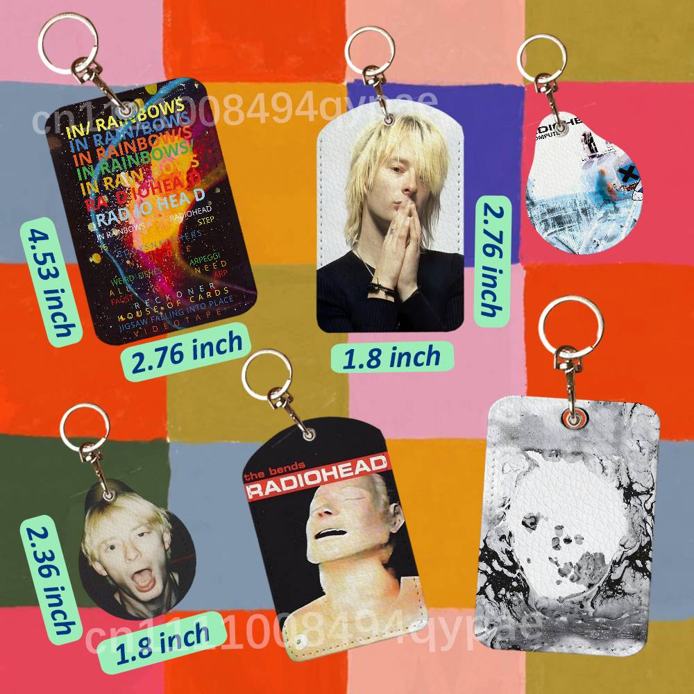 Gaming Accessories Gifts - R-Radiohead In Rainbows 가죽 액세스 카드