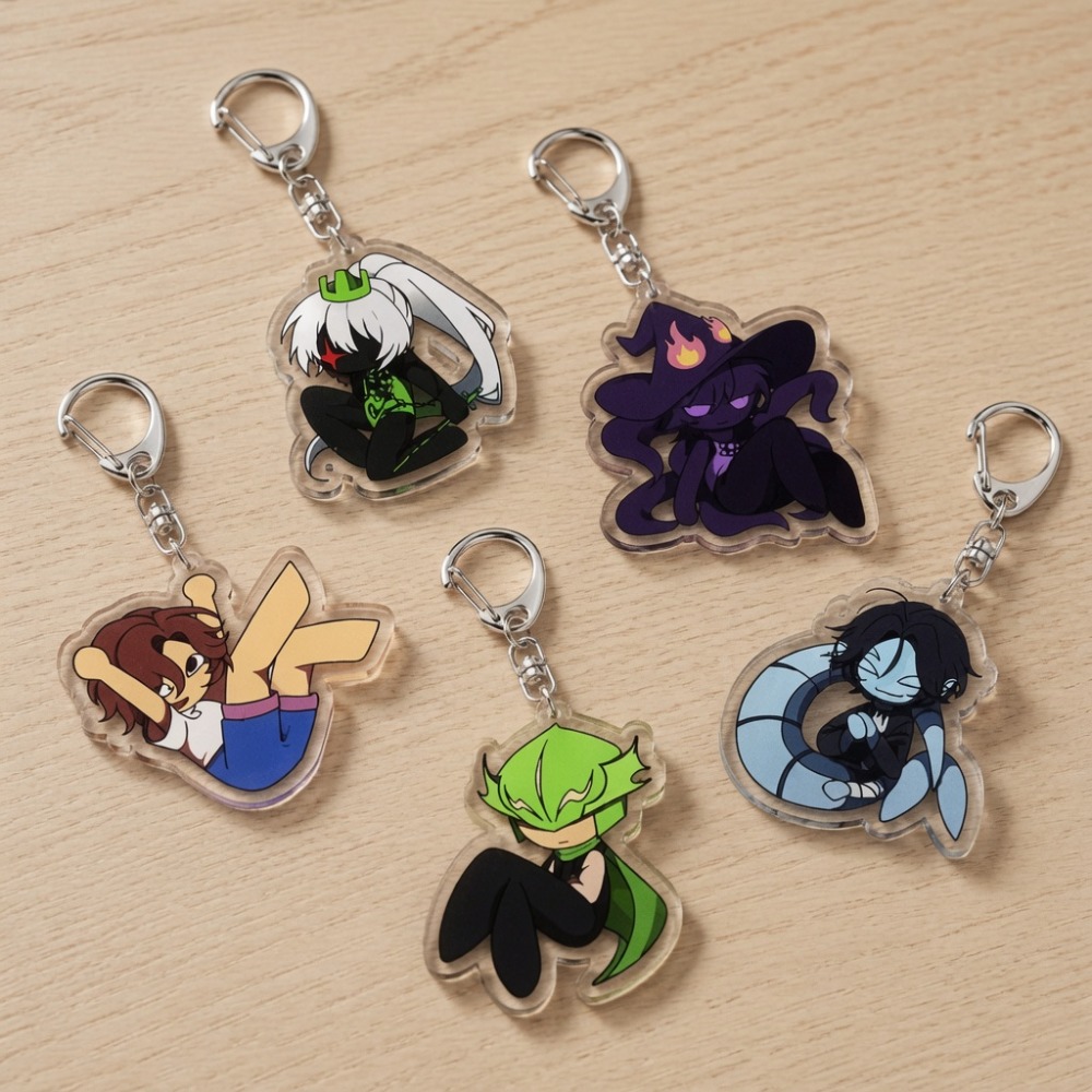 Gaming Accessories Wholesale - 귀여운 만화 치비 키체인 액세서리 가방