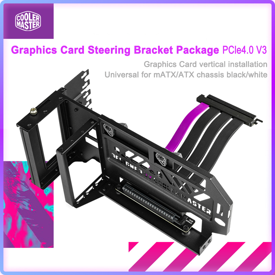 쿨러 마스터 그래픽 카드 스티어링 브래킷, PCI-E  - Pcie Extension Cable 리뷰 및 가격