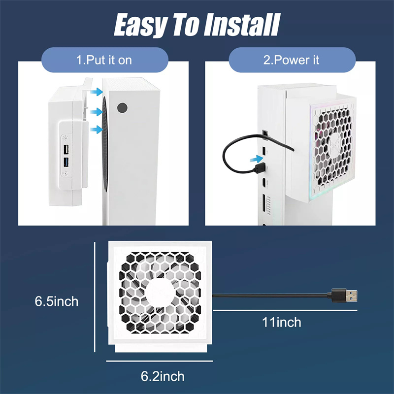 LED 냉각 팬 분위기 조명 3 기어 조정 가능한 5V - Gaming Accessories Led 리뷰 및 가격