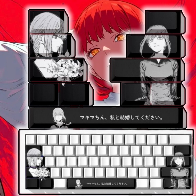 Chainsaw Man Makima 테마 애니메이션 키 - Jjk Gaming Accessories 리뷰 및 가격