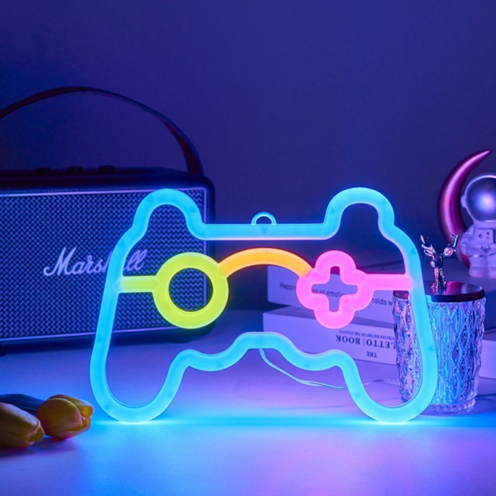 게이머 방 장식, 아이들 침실, 벽, 파티, 게임용 책 - Gaming Accessories Led 리뷰 및 가격
