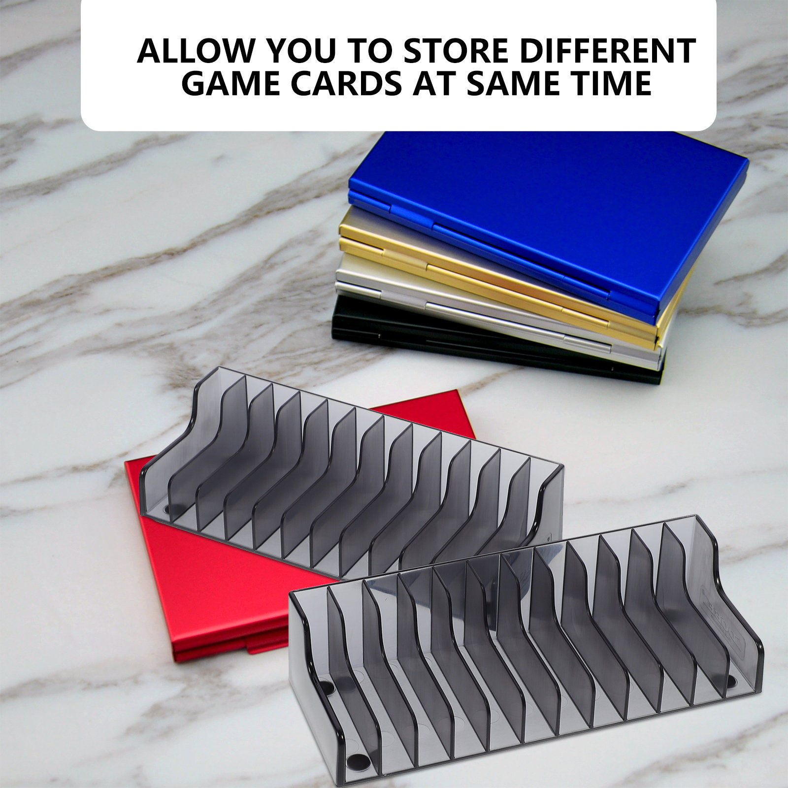 2Pcs 전문 게임 카드 디스크 홀더 랙 카드 디스크용 - Gaming Accessories Gamestop 리뷰 및 가격