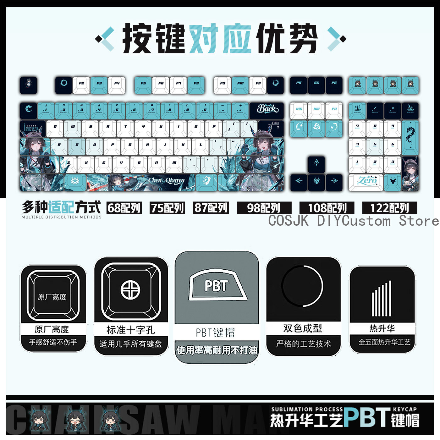 122 키 애니메이션 Chen Qianyu Arknig - Gaming Accessories Gamestop 리뷰 및 가격