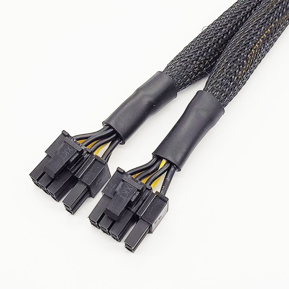 PCIe 8핀 암 커넥터 - 듀얼 8핀 6+2 수 커넥 - Pcie Extension Cable 리뷰 및 가격