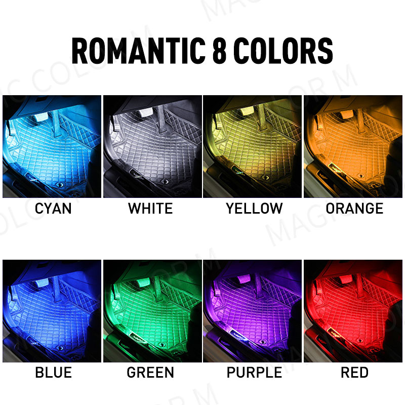 48/72 Led 자동차 발 주변 조명 RGB 자동차  - Rgb Hub Sync 리뷰 및 가격