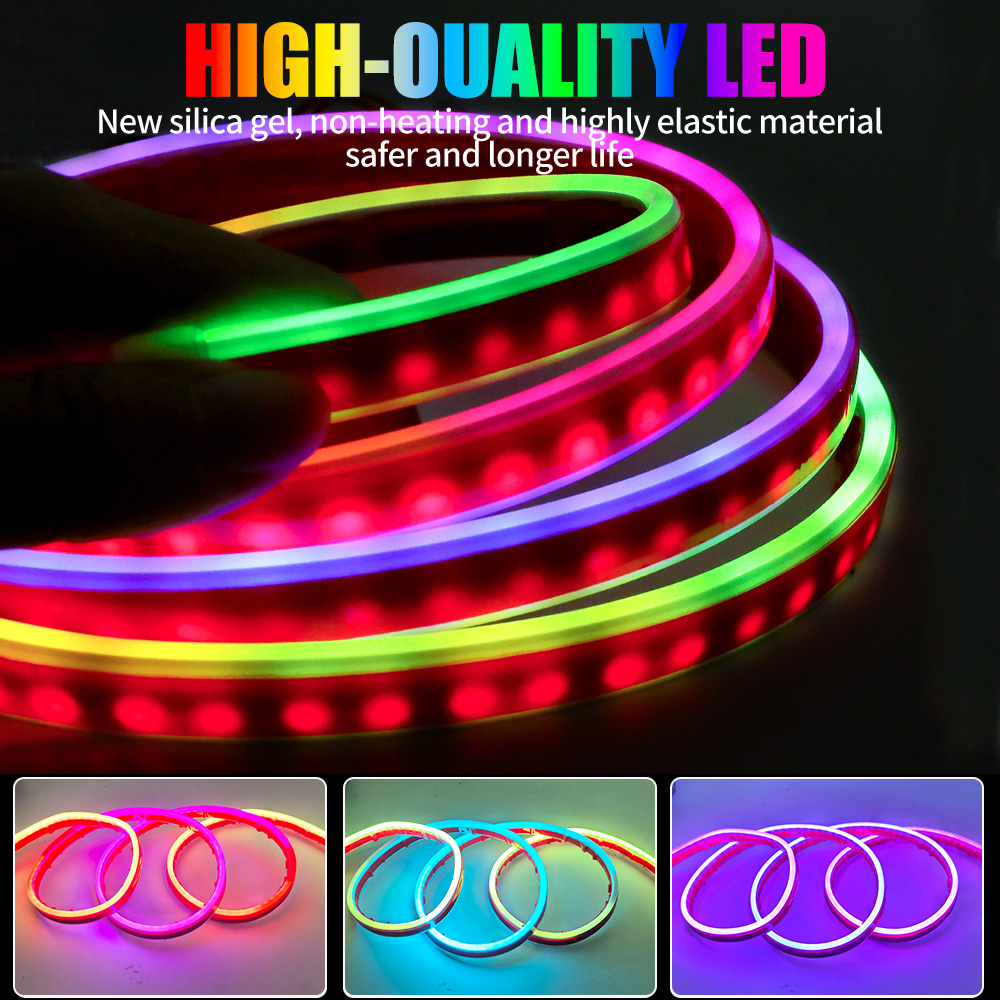 RGB 동적 스캔 시작 DRL 주간 주행 등 스트립 방 - Rgb Hub Sync 리뷰 및 가격