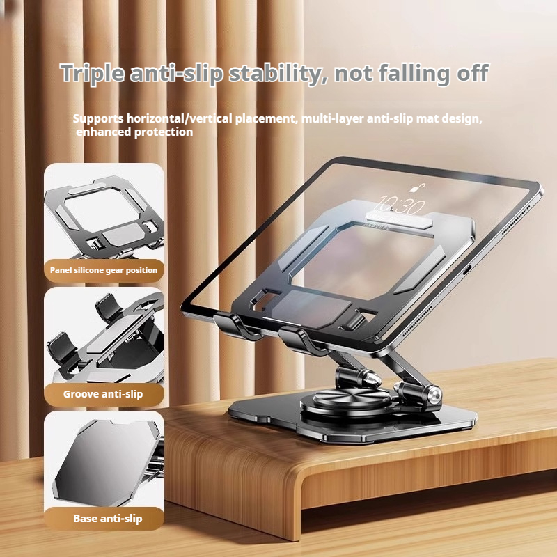 360 °   회전식 금속 태블릿 스탠드 접이식 조절  - Gaming Accessories Tablet 리뷰 및 가격