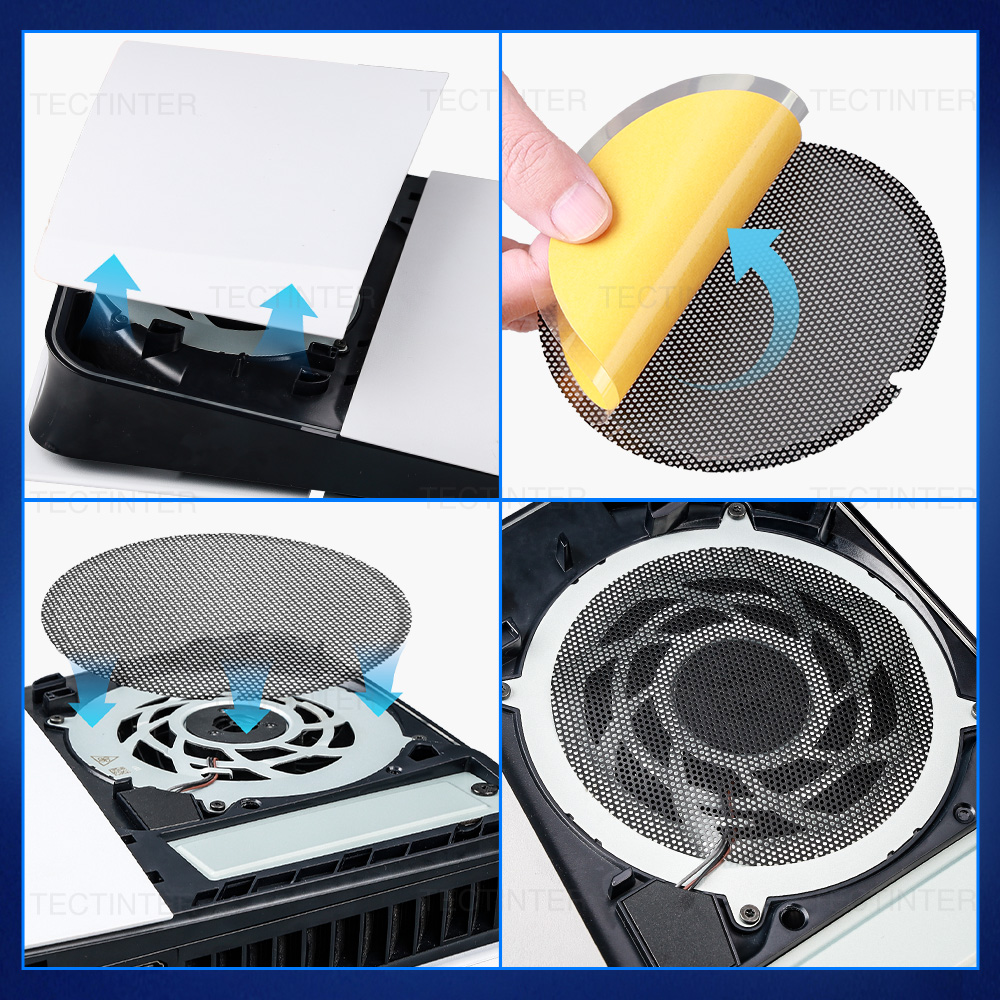 PS5/slim/pro 게임 콘솔용 4개입 먼지 필터  - Gaming Zone Accessories 리뷰 및 가격