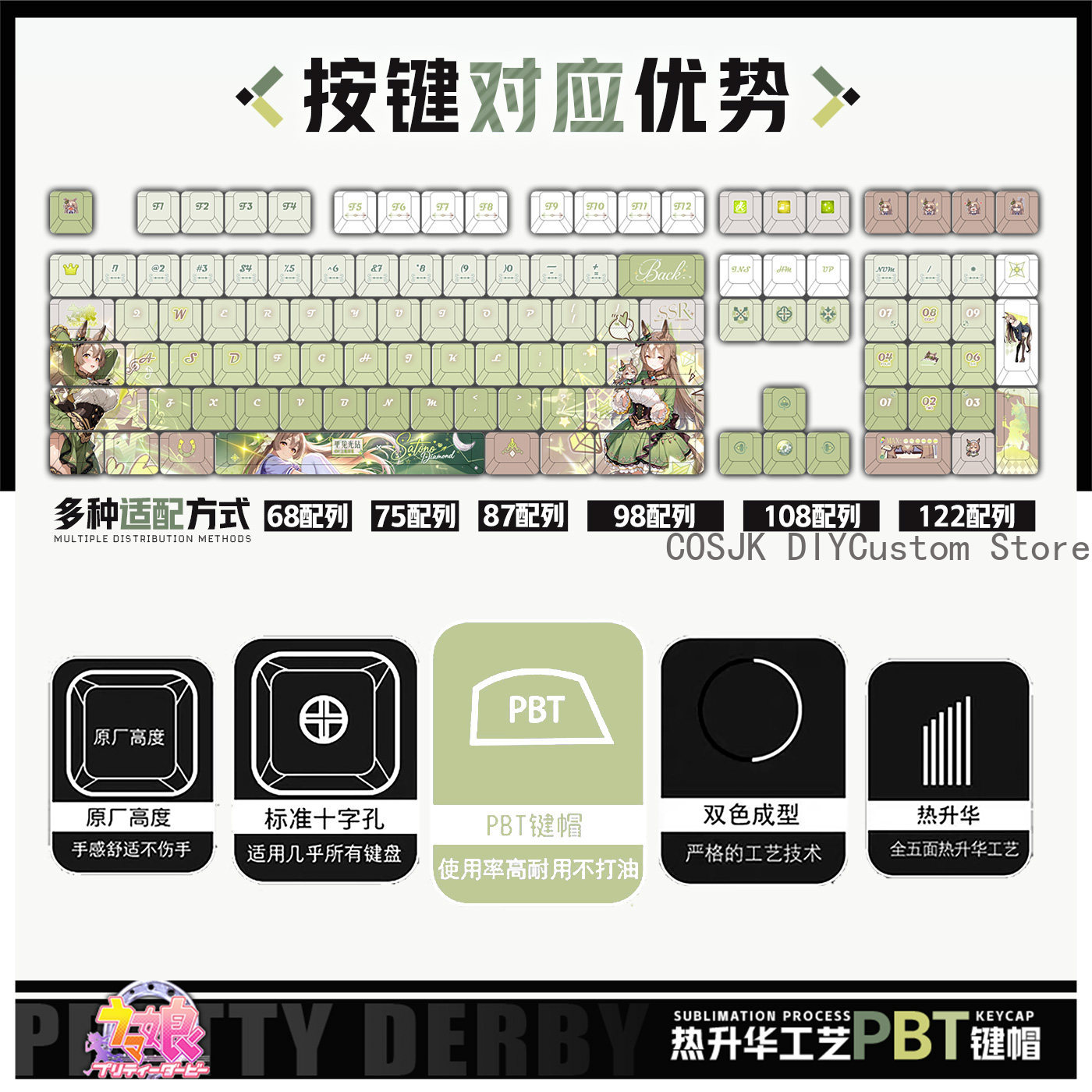 122키 애니메이션 우마무스메: 프리티 더비 사토노 다 - Gaming Accessories Gamestop 리뷰 및 가격