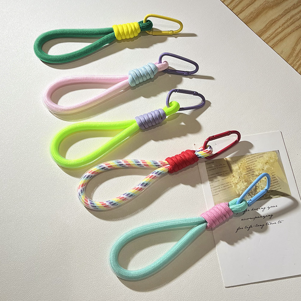 메쉬 랜드야드 형광 펜던트 휴대폰 가방 끈 열쇠고리 패 - Gaming Accessories Gifts 리뷰 및 가격