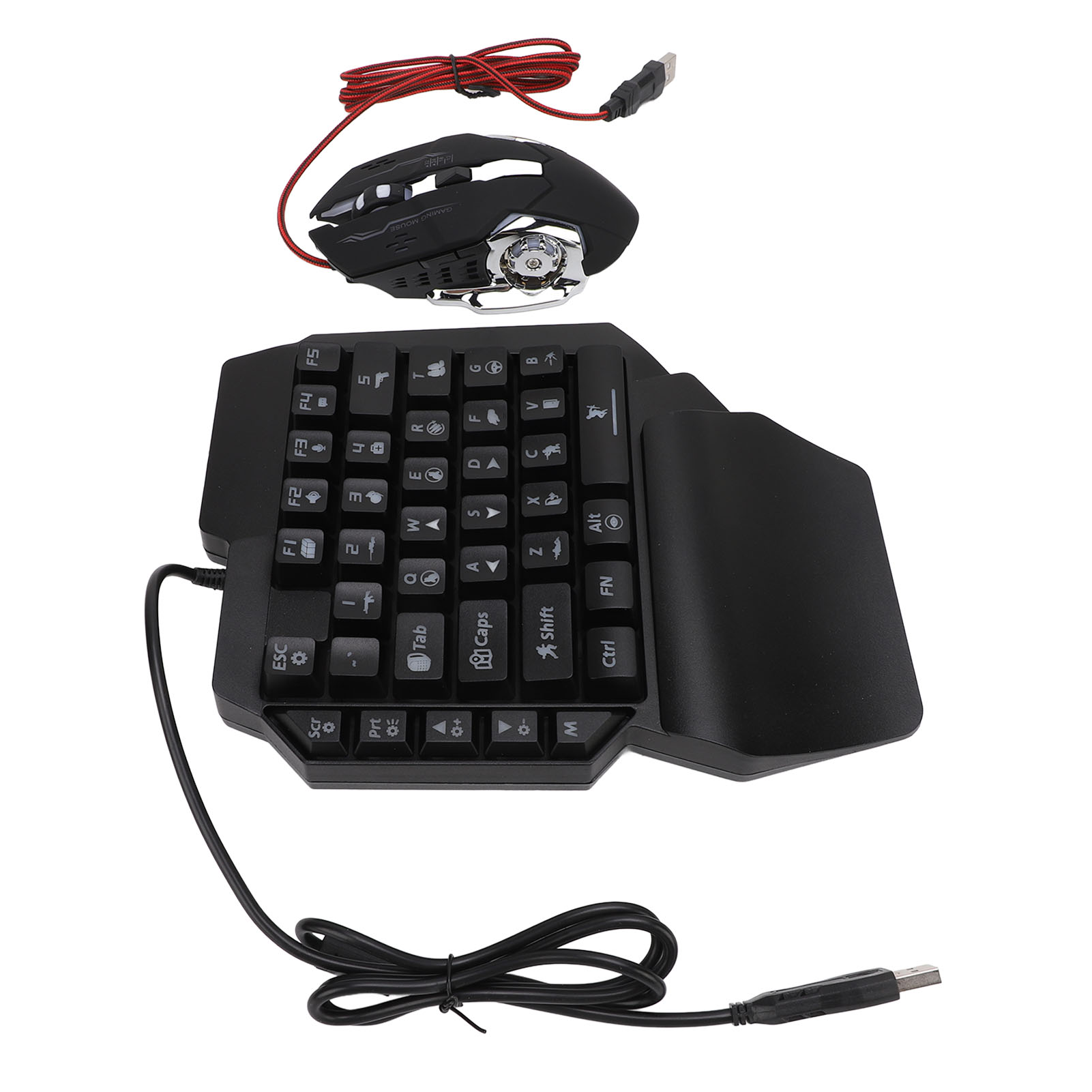 키보드 마우스 변환기 세트 반응형 한 손 키보드 마우스 - Gaming Accessories Holder 리뷰 및 가격