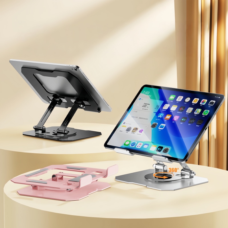 올메탈 접이식 360 °   태블릿 및 휴대폰용 회전식 - Gaming Accessories Tablet 리뷰 및 가격