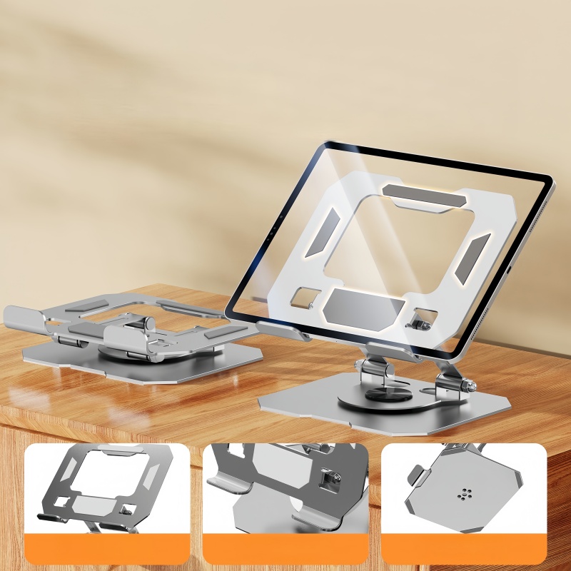 올메탈 접이식 360 °   태블릿 및 휴대폰용 회전식 - Gaming Accessories Tablet 리뷰 및 가격