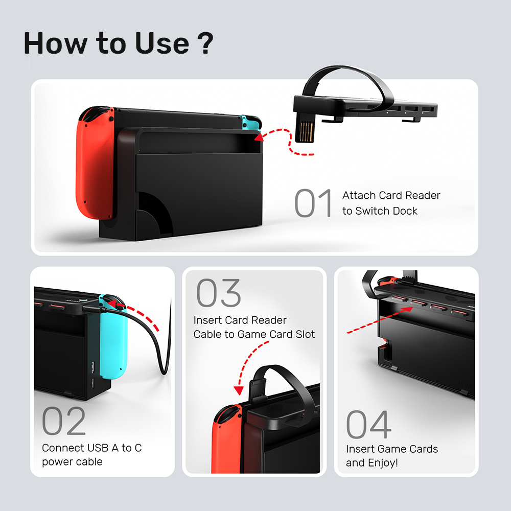 G1002D 휴대용 게임 카드 리더기 (닌텐도 스위치  - Gaming Accessories Holder 리뷰 및 가격