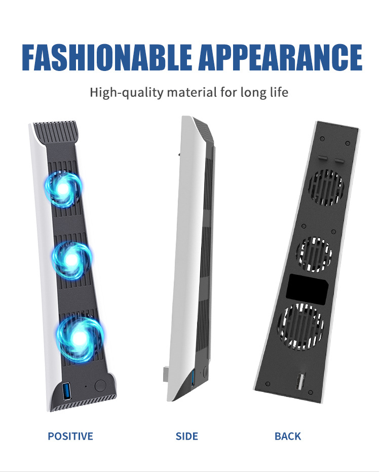 PS5 디스크 에디션 게임 콘솔용 냉각 팬 조용하고 효 - Gaming Zone Accessories 리뷰 및 가격