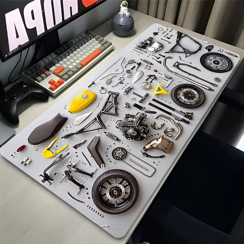 분해도면 고무 마우스 패드 마우스 패드 XXL 게임 액 - Gaming Accessories For Laptop 리뷰 및 가격