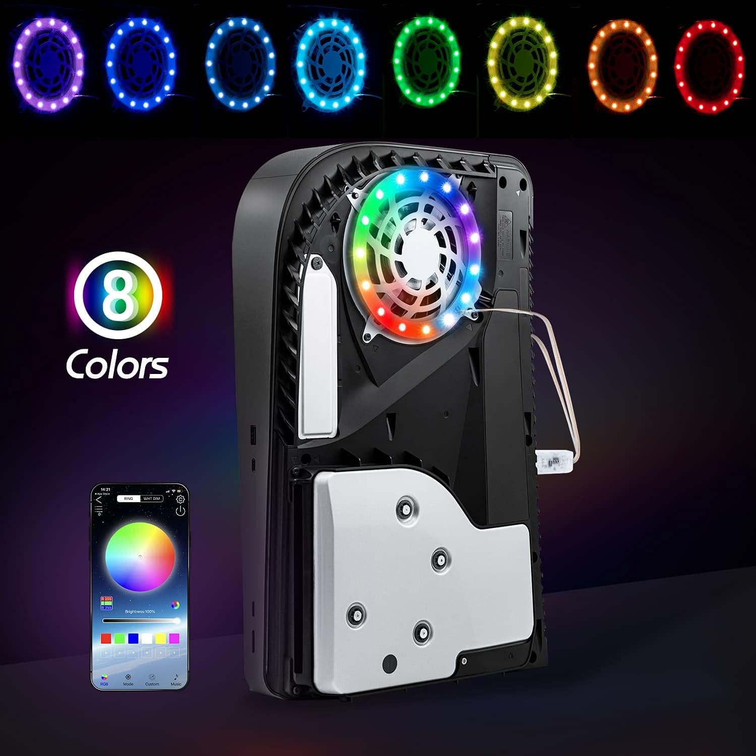 PS5 Pro/Slim/Fat 오리지널 콘솔용 RGB  - Gaming Accessories Led 리뷰 및 가격