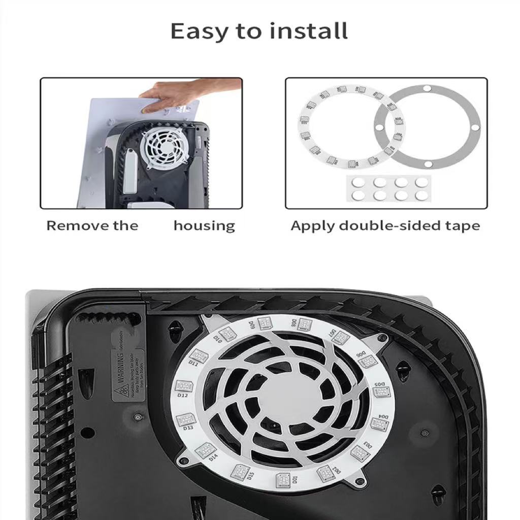 PS5 Pro/Slim/Fat 오리지널 콘솔용 RGB  - Gaming Accessories Led 리뷰 및 가격