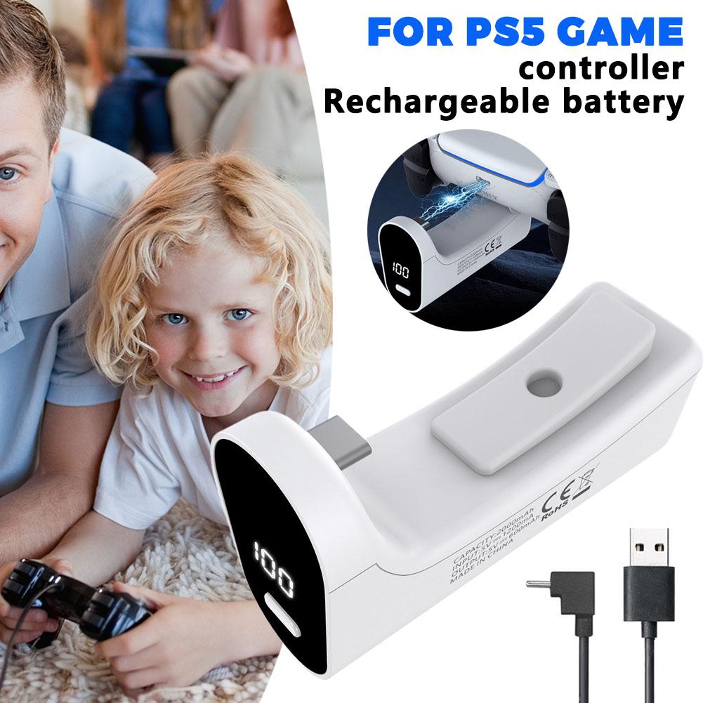 PS5 게임 컨트롤러 충전 배터리 2000mAh USB - Gaming Accessories Led 리뷰 및 가격