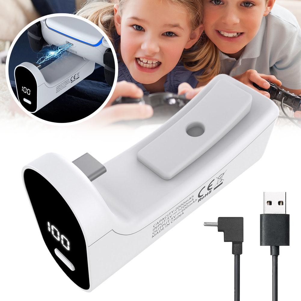 PS5 게임 컨트롤러 충전 배터리 2000mAh USB - Gaming Accessories Led 리뷰 및 가격