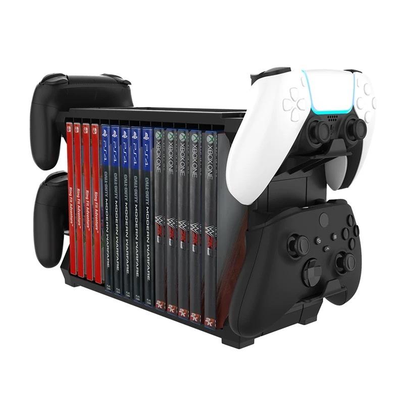 컨트롤러 홀더가 있는 게임 보관 랙, 게임 액세서리용  - Gaming Accessories Holder 리뷰 및 가격