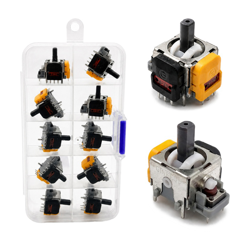 10개입 3D 아날로그 센서 홀 이펙트 조이스틱 플레이 - Jjk Gaming Accessories 리뷰 및 가격