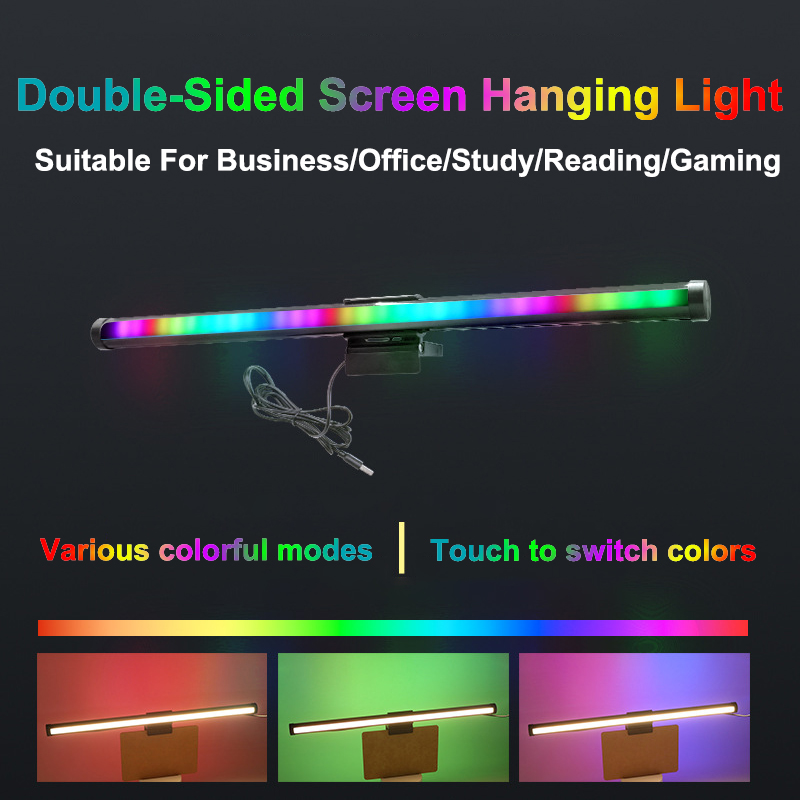 40CM RGB 분위기 테이블 램프 컴퓨터 화면 걸이등 - Gaming Accessories Led 리뷰 및 가격