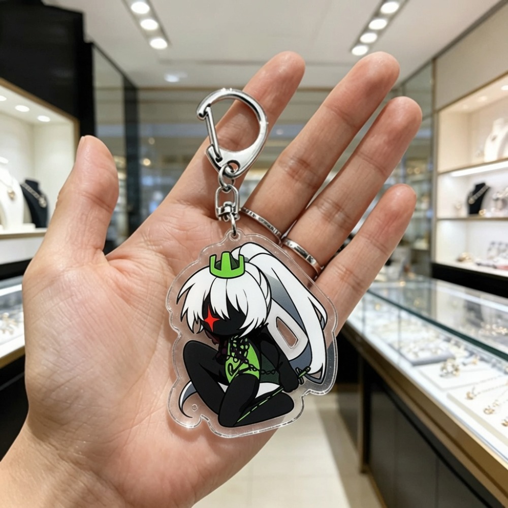 귀여운 만화 치비 키체인 액세서리 가방 참 장식품 무서 - Gaming Accessories Wholesale 리뷰 및 가격