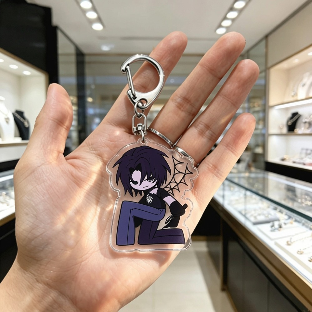 귀여운 만화 치비 키체인 액세서리 가방 참 장식품 무서 - Gaming Accessories Wholesale 리뷰 및 가격