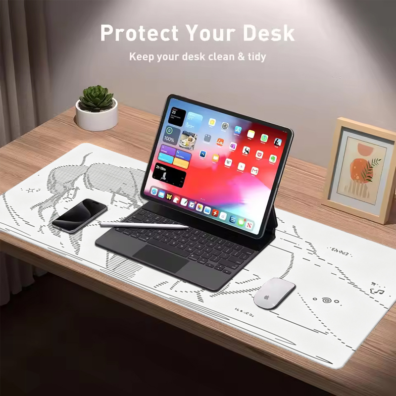 1Pcs 가죽 마우스 패드 애니메이션 엔젤 소녀 Y2k - Gaming Accessories Wholesale 리뷰 및 가격